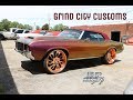 WhipAddict: Grind City Customs Shop Visit: Custom Cars, Big Motors, Big Rims, Wet Paint