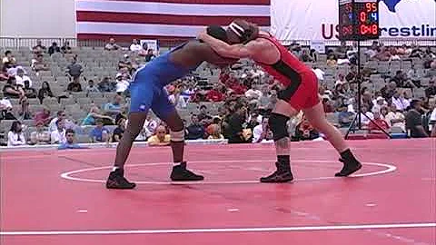 2007 World Team Trials 60 kg Shawn Bunch v/s Todd ...