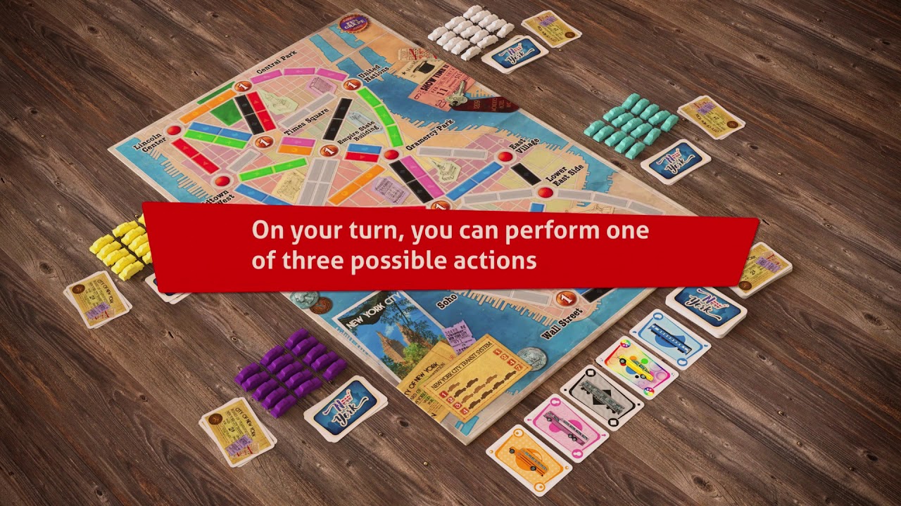 How To Play Ticket To Ride New York YouTube