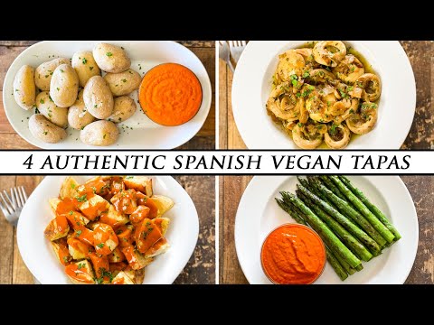 Wie man 4 Vegan Tapas, die in Spanien Eigentlich serviert