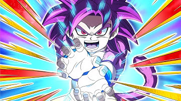 NEW TEQ SSJ4 Daima Mini Goku 69% SHOWCASE! | DBZ: Dokkan Battle