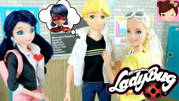 Ladybug and Cat Noir Family - Back to School Morning Routine ! Miraculous  Ladybug - Doll Stories 
