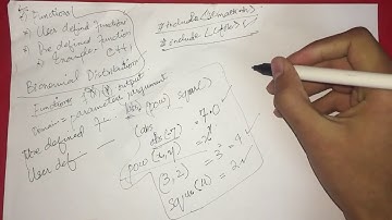 C++ Functions with examples & Binomial Distribution