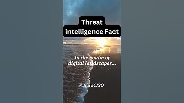Threat intelligence Fact - #informationsecurity #iso27001 #cybersecurity #Deepweb #darkweb