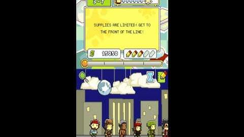 Super Scribblenauts - WALKTHROUGH - |Part 3| - Constellation 3