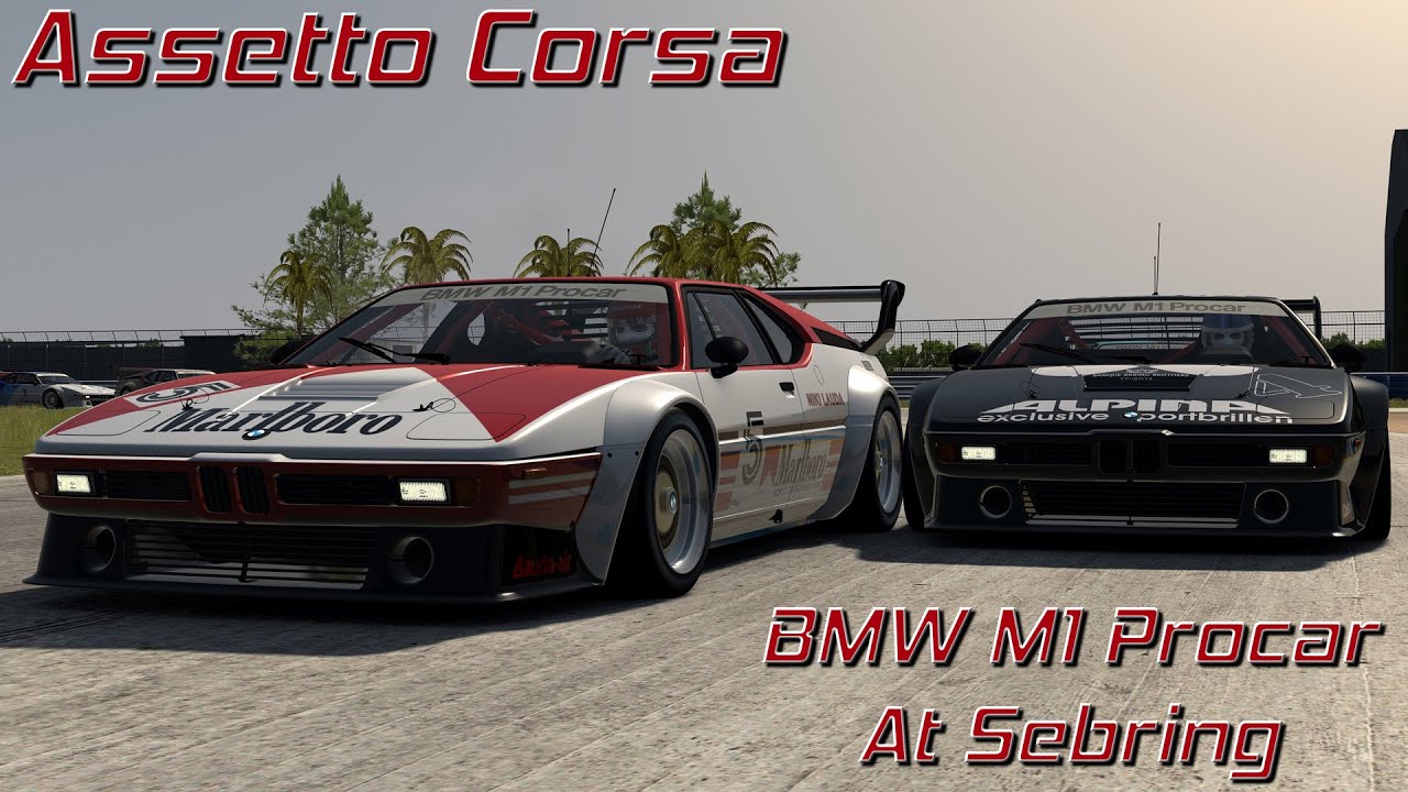 Assetto Corsa Bmw M Procar At Sebring Intl Youtube