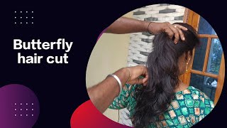 butterfly haircut beauty parlour style