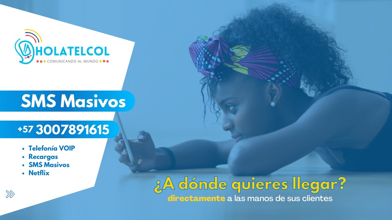 ¡Enviar SMS con HolaTelCol es muy fácil!