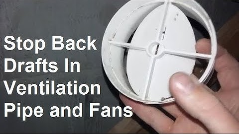 Ventilation Extractor Fan Backdraft Shutter Comparisons