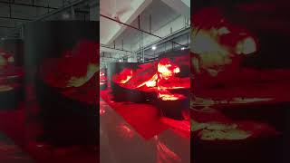 Watch This LED Screen Curve Perfectly