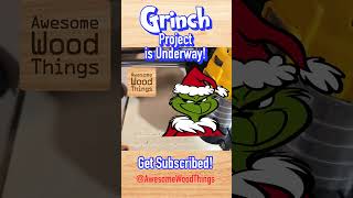 Grinch Art Is Underway! #shorts
