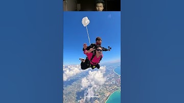 Thumbnail of Have you ever gone skydiving ?? ❤️🙌 #fludy #fludyreaction #music #skydiving
