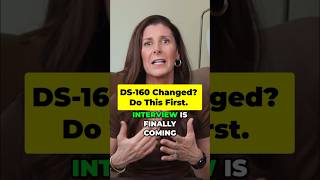 DS-160 Changed Before Your Interview? Watch This #visainterview #ds160