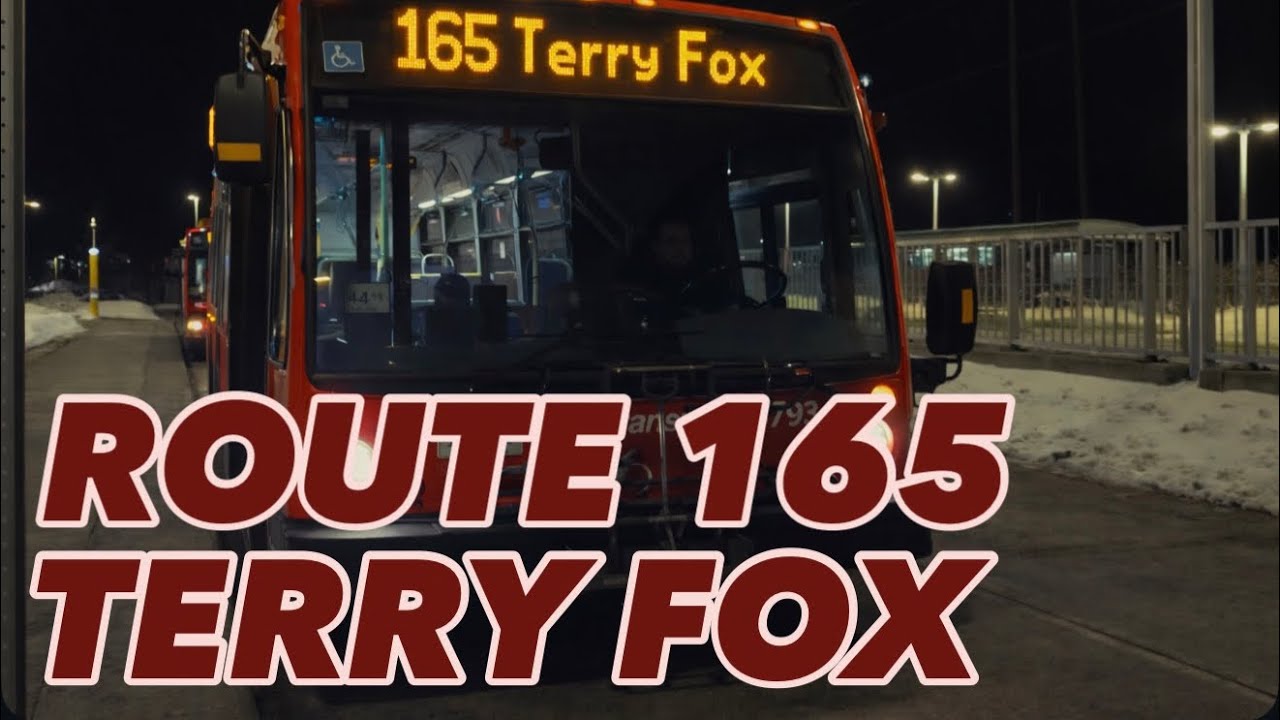 Route 165 | Innovation → Terry Fox | Full POV In A Nova Bus LFS