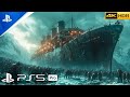 THE BIG SHIP ATTACK (PS5 PRO) Realistic ULTRA Graphics (4K 60FPS HDR) World War Z