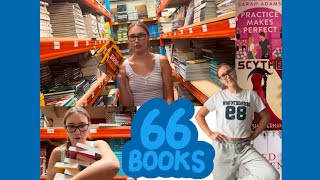 66Books Warehouse Vlog | 70% off!! #booktok #books
