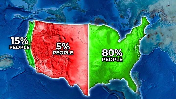 Why 80% of Americans Live East of This Line