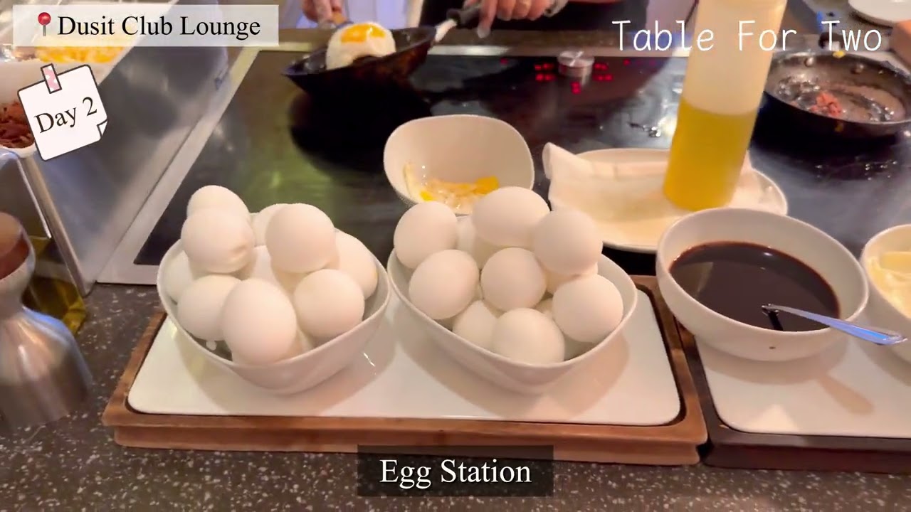 Dusit Thani Guam Club Lounge Breakfast 