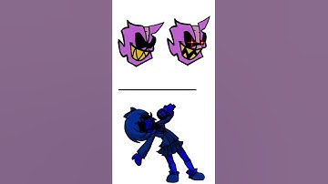 Combine Triple Trouble but FNF cast - Friday Night Funkin | #Shorts