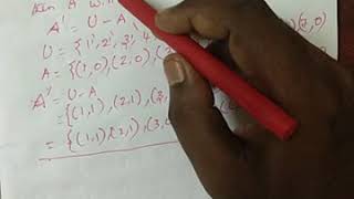 NTA UGC NET CSA How to Calculate a fuzzy set complement from Universal set and a given set