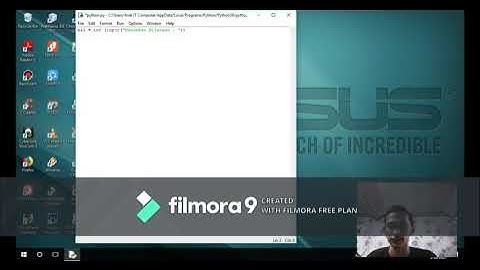 Program sederhana menggunakan Python (Menentukan Bilangan Ganjil dan Genap)
