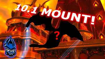 "New" Datamined Mount in Patch 10.1 - A Legendary Comeback