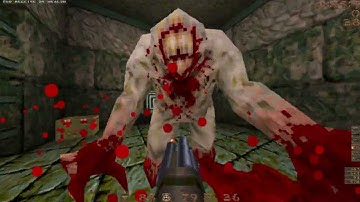 Quake - Nightmare 100% of e3m28_greenwood by Justin 
