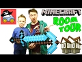 ❗️ МАЙНКРАФТ РУМ ТУР строим дом в 7 ЭТАЖЕЙ Minecraft как телепортироваться домой Жестянка