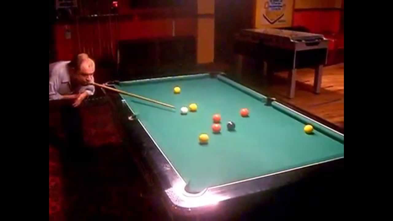 Darren 'Skippy' Madden Pool Table Clearance using Mouth YouTube
