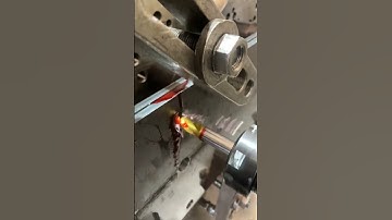 ROSCA M20x2,5 #usinagem #cnc #threading #tapping