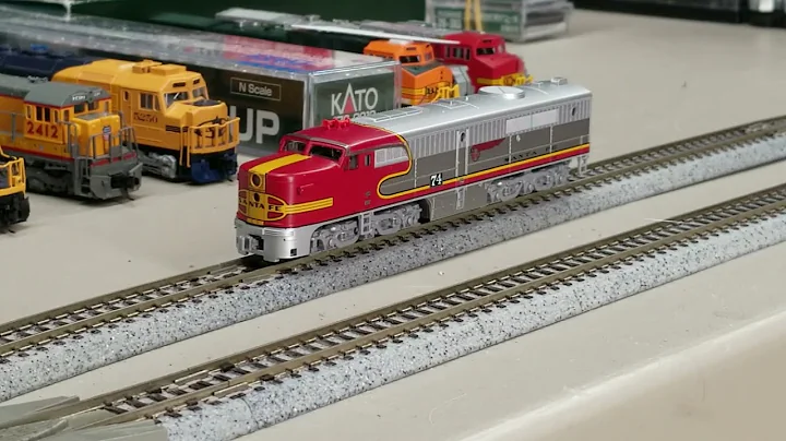 Kato N scale ESU LokSound install proof of life videos 08142022