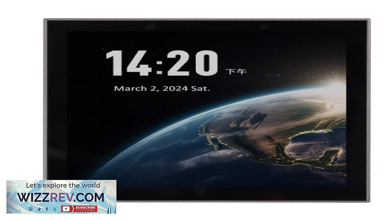 Панель управления интеллектуальным термостатом MOES Tuya с 4-дюймовым сенсорным экраном, Wi-Fi, B...