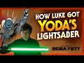 How Luke Got Yoda's Lightsaber AFTER it was Supposedly Destroyed