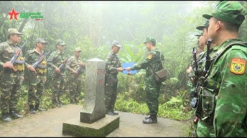 Tuần tra song phương trên biên giới Việt - Lào