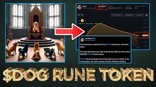 Trade Dog Rune Token Now Pre-Market Tutorial