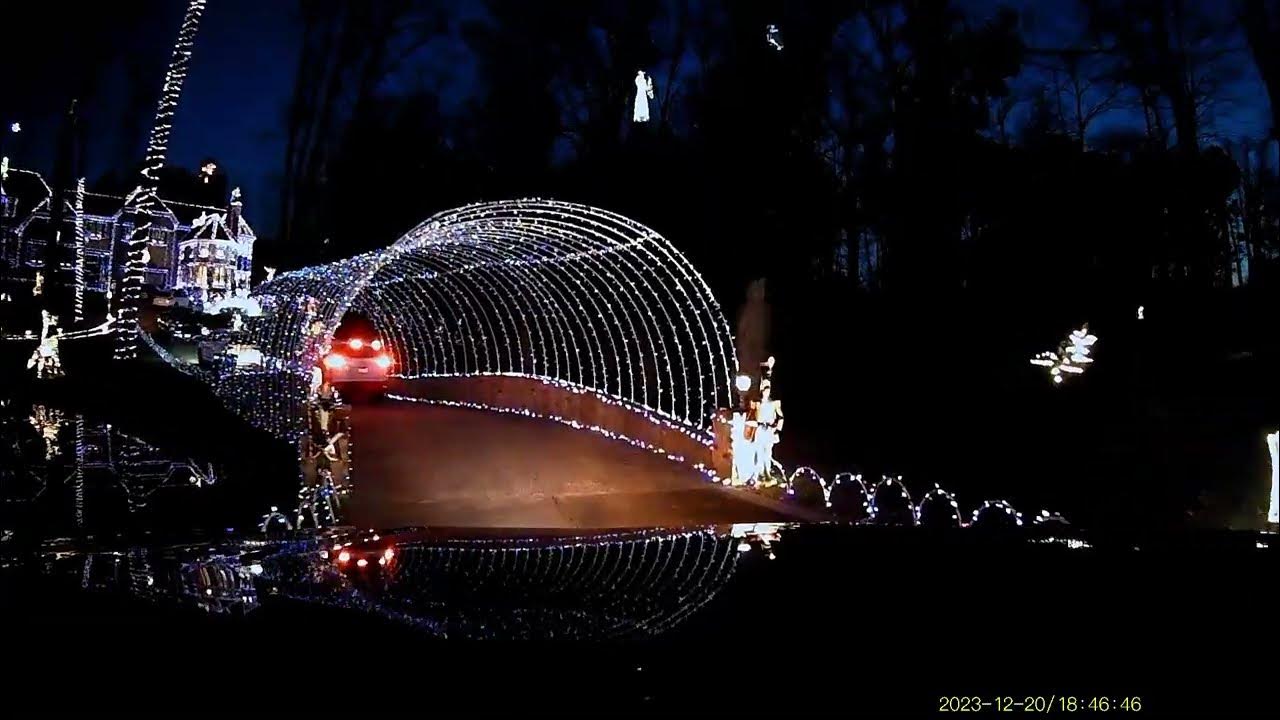Holt Road Christmas Lights Apex NC 2023 YouTube
