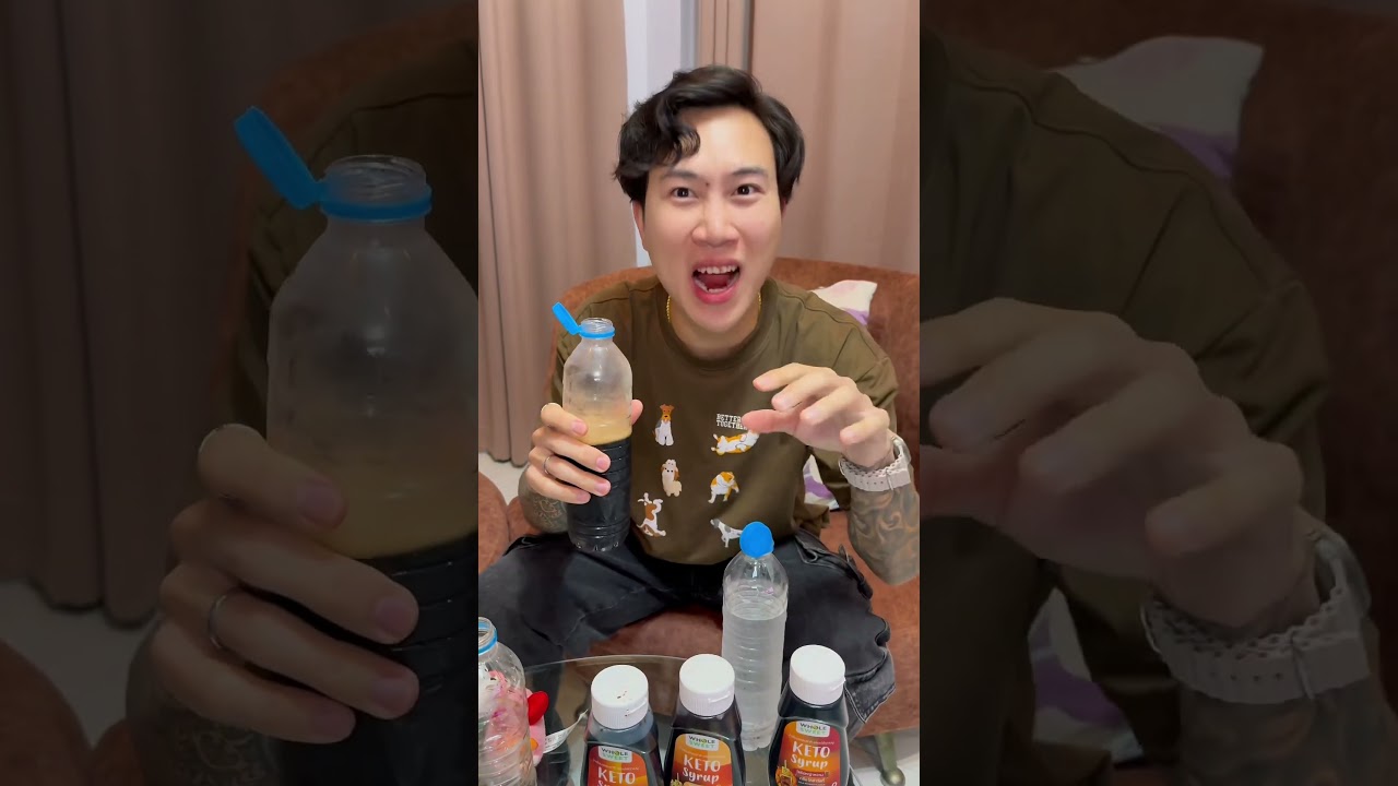 น้ำหวาน 0 แคล คีโตกินได้ ไม่มีน้ำตาล #NATVSFOOD #แน็ทกินจุ #คีโตไซรัป