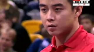 Wang Hao vs. Timo Boll 2005World Cup Table Tennis