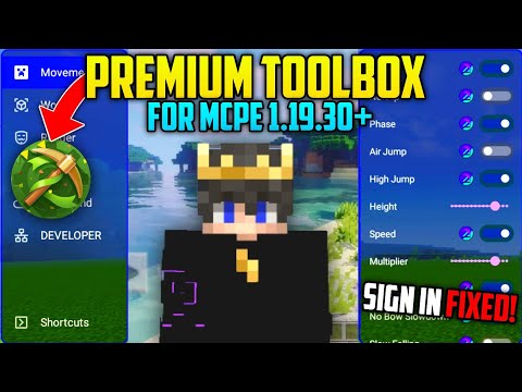 Premium ToolBox For Minecraft PE 1.19.51+
