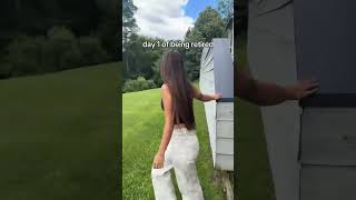 decided to touch grass for the first time since december 2024 #sophieraiin #shorts