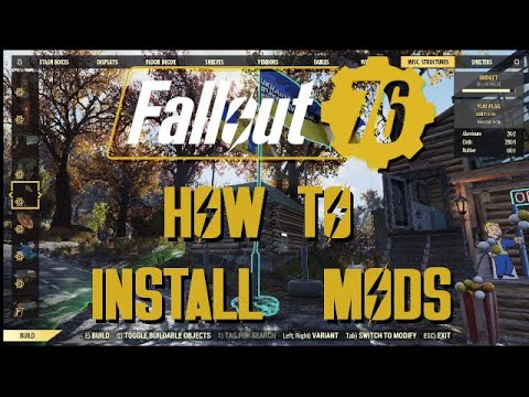 Fallout 76 - How to install mods step by step GUIDE