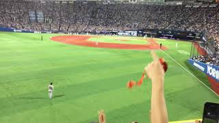 2019年9月21日巨人リーグ優勝決定横浜スタジアムレフトスタンド