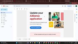 Action Needed: Your AdSense Application | An Active AdSense Account Is Needed to Monetize on YouTube