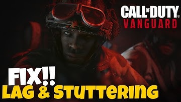 How To Fix Lag & Stuttering in Call Of Duty Vanguard