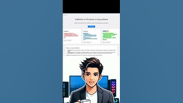 Callback versus Promise versus Async-Await