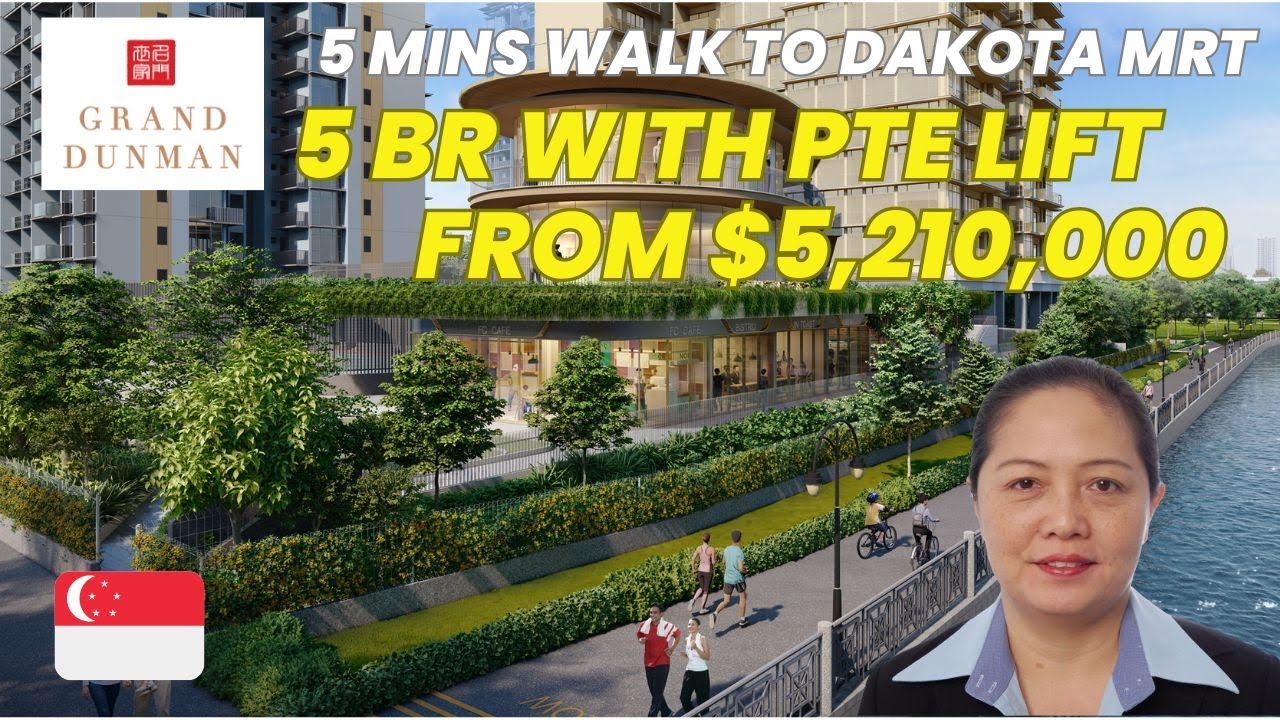 Singapore New mega condo launch in D15, 5BR from $5,210,000, near Dakota MRT at the city fringe