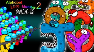 어몽어스 VS Alphabet Lore Monster 42화 AMONG US ANIMATION 42