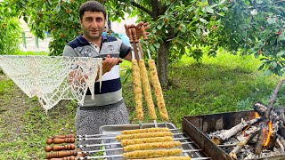 RECIPE FOR POTATO SHISH KEBAB ON THE GRILL! HOW TO COOK DELICIOUS POTATOES?