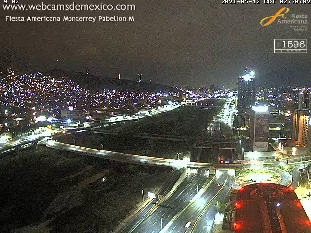 Monterrey en vivo visto desde Fiesta Americana Pabellón M