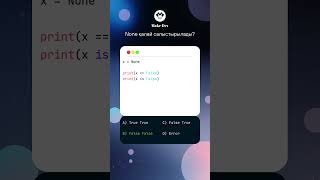 None comparison trap π Python #makedev Net Worth
